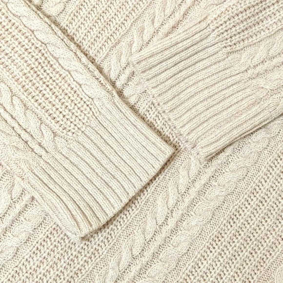 New York & Company Cable Knit Tunic Sweater, size L - Picture 4 of 6